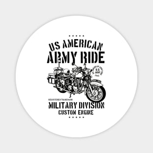 US Army Motorbike Magnet